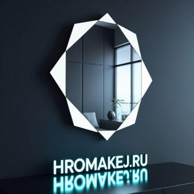 Зеркала фигурные Loft c подсветкой 1