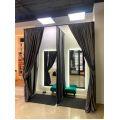 Каркас примерочной из двух секций в стиле Loft