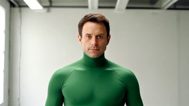 Костюм green screen - пример