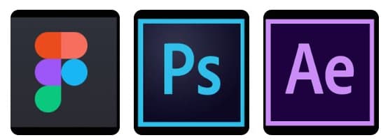 Логотипы программ для дизайна